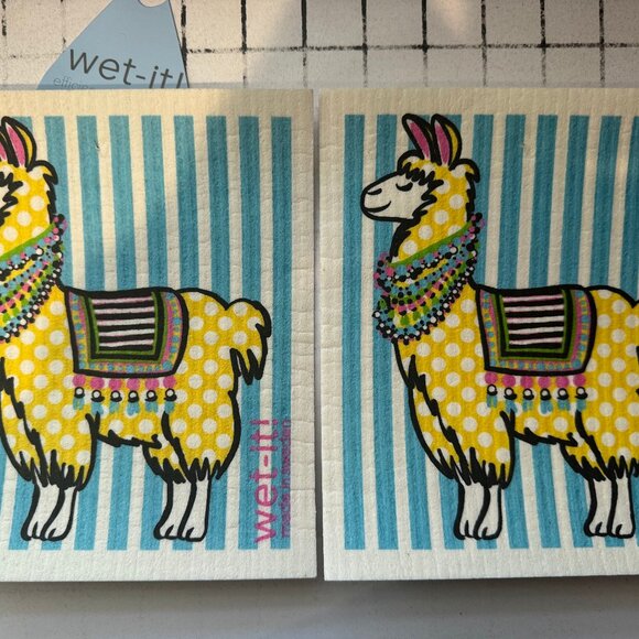Wet-It! Swedish Treasures Dishcloth & Cleaning Cloth -Set of 2 - Picture 1 of 3